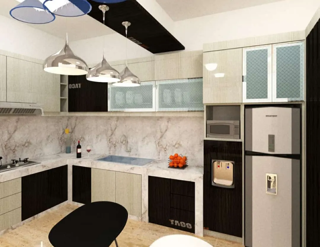 Kitchen Set Minimalis Putih